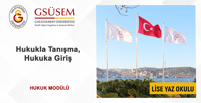 Hukukla Tanışma, Hukuka Giriş görsel