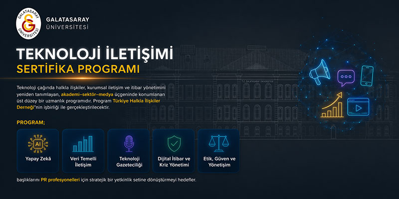 Teknoloji İletişimi Sertifika Programı görsel